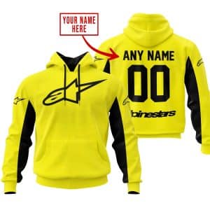 CUSTOM NAME RACING – LIMITED EDITION – ALPINESTARS – YELOW V2