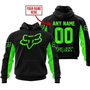 CUSTOM NAME RACING – LIMITED EDITION – FOX RACING – GREEN