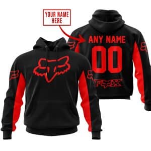 CUSTOM NAME RACING – LIMITED EDITION – FOX RACING – RED