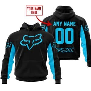 CUSTOM NAME RACING – LIMITED EDITION – FOX RACING – SKY BLUE
