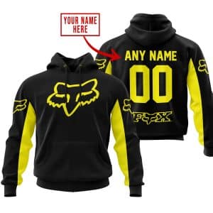 CUSTOM NAME RACING – LIMITED EDITION – FOX RACING – YELLOW
