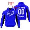CUSTOM NAME RACING – LIMITED EDITION – FOX RACING V2 – BLUE