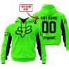 CUSTOM NAME RACING – LIMITED EDITION – FOX RACING V2 – GREEN