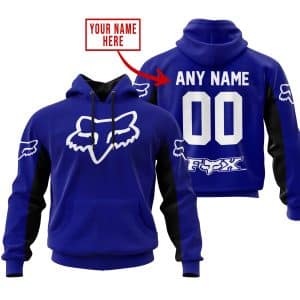 CUSTOM NAME RACING – LIMITED EDITION – FOX RACING V2 – NAVY