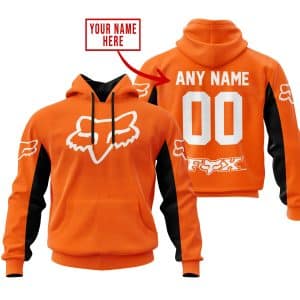 CUSTOM NAME RACING – LIMITED EDITION – FOX RACING V2 – ORANGE