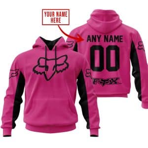 CUSTOM NAME RACING – LIMITED EDITION – FOX RACING V2 – PINK 1