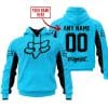 CUSTOM NAME RACING – LIMITED EDITION – FOX RACING V2 – SKY BLUE
