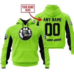 CUSTOM NAME RACING – LIMITED EDITION – CAN AM – GREEN 1 V2