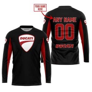 Custom name BraapGirls CUSTOM NAME RACING – LIMITED EDITION – DUCATI – RED Brands for motocross girls and dirt bike riders - Brands view 1