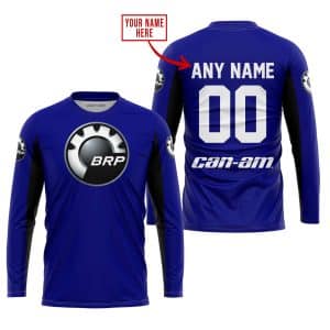 Custom name BraapGirls CUSTOM NAME RACING – LIMITED EDITION – CAN AM – NAVY V2 Brands for motocross girls and dirt bike riders - Brands view 1