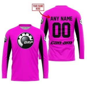 Custom name BraapGirls CUSTOM NAME RACING – LIMITED EDITION – CAN AM – PINK V2 Brands for motocross girls and dirt bike riders - Brands view 1