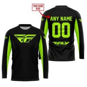 Custom name BraapGirls CUSTOM NAME RACING – LIMITED EDITION – FLY RACING- NEON Brands for motocross girls and dirt bike riders - Brands view 1