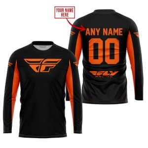 Custom name BraapGirls CUSTOM NAME RACING – LIMITED EDITION – FLY RACING- ORANGE Brands for motocross girls and dirt bike riders - Brands view 1