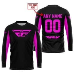 Custom name BraapGirls CUSTOM NAME RACING – LIMITED EDITION – FLY RACING- PINK Brands for motocross girls and dirt bike riders - Brands view 1