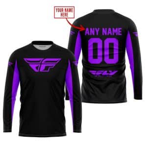 Custom name BraapGirls CUSTOM NAME RACING – LIMITED EDITION – FLY RACING- PURPLE Brands for motocross girls and dirt bike riders - Brands view 1