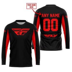 Custom name BraapGirls CUSTOM NAME RACING – LIMITED EDITION – FLY RACING- RED Brands for motocross girls and dirt bike riders - Brands view 1