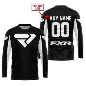 Custom name BraapGirls CUSTOM NAME RACING – LIMITED EDITION – FXR – WHITE Brands for motocross girls and dirt bike riders - Brands view 1