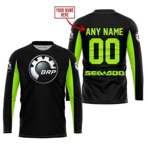 Custom name BraapGirls CUSTOM NAME RACING – LIMITED EDITION – SEA DOO – NEON Brands for motocross girls and dirt bike riders - Brands view 1