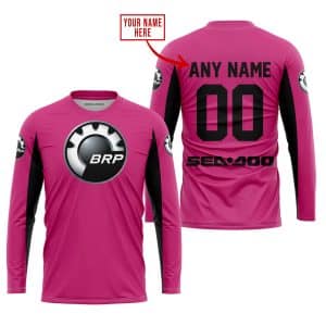 Custom name BraapGirls CUSTOM NAME RACING – LIMITED EDITION – SEA DOO – PINK 1 V2 Brands for motocross girls and dirt bike riders - Brands view 1
