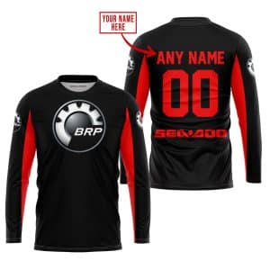 Custom name BraapGirls CUSTOM NAME RACING – LIMITED EDITION – SEA DOO – RED Brands for motocross girls and dirt bike riders - Brands view 1