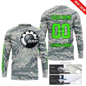 Custom name BraapGirls LIMITED EDITION PRODUCTS – US AIR PORCE – CAN AM RACING – CUSTOM NAME – GREEN Brands for motocross girls and dirt bike riders - Brands...