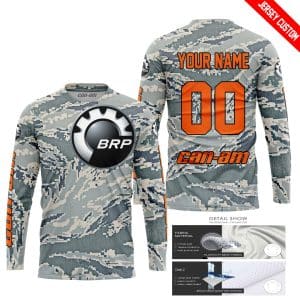 Custom name BraapGirls LIMITED EDITION PRODUCTS – US AIR PORCE – CAN AM RACING – CUSTOM NAME – ORANGE Brands for motocross girls and dirt bike riders - Brand...