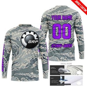 Custom name BraapGirls LIMITED EDITION PRODUCTS – US AIR PORCE – CAN AM RACING – CUSTOM NAME – PURPLE Brands for motocross girls and dirt bike riders - Brand...
