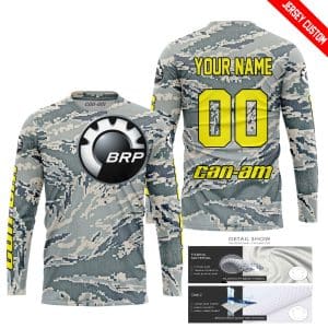 Custom name BraapGirls LIMITED EDITION PRODUCTS – US AIR PORCE – CAN AM RACING – CUSTOM NAME – YELLOW Brands for motocross girls and dirt bike riders - Brand...