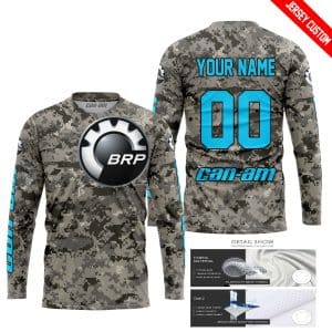Custom name BraapGirls LIMITED EDITION PRODUCTS – US ARMY – CAN AM RACING – CUSTOM NAME – SKY BLUE Brands for motocross girls and dirt bike riders - Brands v...