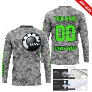 Custom name BraapGirls LIMITED EDITION PRODUCTS – US ARMY V1 – CAN AM RACING – CUSTOM NAME – GREEN Brands for motocross girls and dirt bike riders - Brands v...