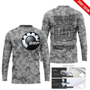 Custom name BraapGirls LIMITED EDITION PRODUCTS – US ARMY V1 – CAN AM RACING – CUSTOM NAME – GREY Brands for motocross girls and dirt bike riders - Brands vi...