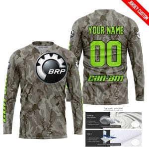 Custom name BraapGirls LIMITED EDITION PRODUCTS – US ARMY V2 – CAN AM RACING – CUSTOM NAME – GREEN 1 Brands for motocross girls and dirt bike riders - Brands...