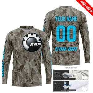 Custom name BraapGirls LIMITED EDITION PRODUCTS – US ARMY V2 – CAN AM RACING – CUSTOM NAME – SKY BLUE Brands for motocross girls and dirt bike riders - Brand...