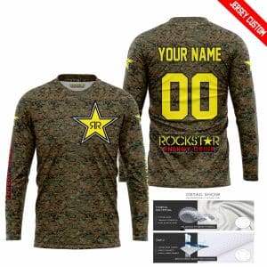 Custom name BraapGirls LIMITED EDITION PRODUCTS – US MARINE V1 – ROCKSTAR ENERGY RACING V1 – CUSTOM NAME Brands for motocross girls and dirt bike riders - Br...