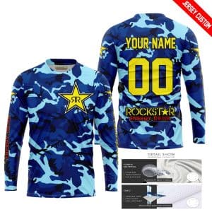Custom name BraapGirls LIMITED EDITION PRODUCTS – US NAVY V1 – ROCKSTAR ENERGY RACING V1 – CUSTOM NAME Brands for motocross girls and dirt bike riders - Bran...