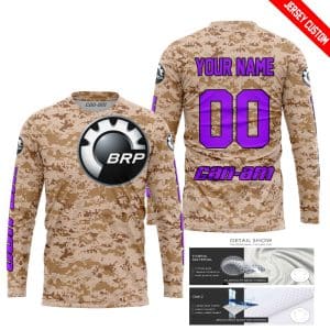 Custom name BraapGirls LIMITED EDITION PRODUCTS – US MARINE – CAN AM RACING – CUSTOM NAME – PURPLE Brands for motocross girls and dirt bike riders - Brands v...