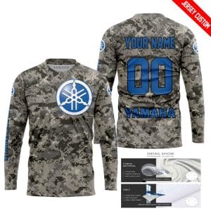 Custom name BraapGirls LIMITED EDITION PRODUCTS – US ARMY – YAMAHA BLUE RACING V1 – CUSTOM NAME Brands for motocross girls and dirt bike riders - Brands view 1