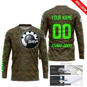 Custom name BraapGirls LIMITED EDITION PRODUCTS – US MARINE V1 – CAN AM RACING – CUSTOM NAME – GREEN Brands for motocross girls and dirt bike riders - Brands...