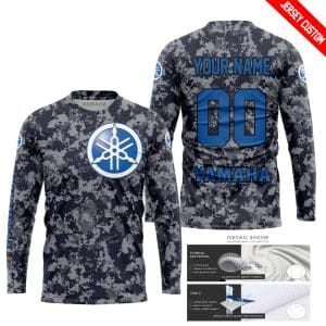 Custom name BraapGirls LIMITED EDITION PRODUCTS – US NAVY – YAMAHA BLUE RACING V1 – CUSTOM NAME Brands for motocross girls and dirt bike riders - Brands view 3
