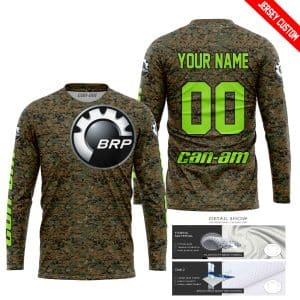 Custom name BraapGirls LIMITED EDITION PRODUCTS – US MARINE V1 – CAN AM RACING – CUSTOM NAME – GREEN 1 Brands for motocross girls and dirt bike riders - Bran...