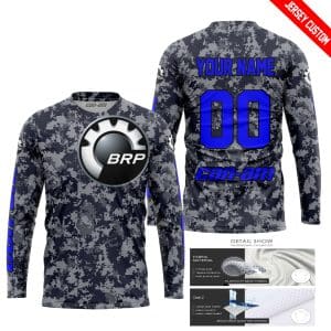 Custom name BraapGirls LIMITED EDITION PRODUCTS – US NAVY – CAN AM RACING – CUSTOM NAME – BLUE Brands for motocross girls and dirt bike riders - Brands view 1