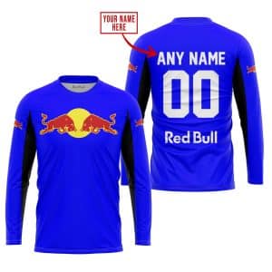 Custom name BraapGirls CUSTOM NAME RACING – LIMITED EDITION – REDBULL – BLUE Brands for motocross girls and dirt bike riders - Brands view 1