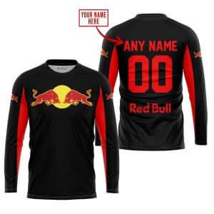 Custom name BraapGirls CUSTOM NAME RACING – LIMITED EDITION – REDBULL – RED Brands for motocross girls and dirt bike riders - Brands view 1