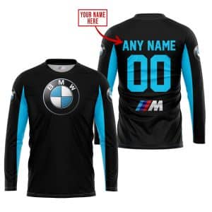 Custom name BraapGirls CUSTOM NAME RACING – LIMITED EDITION – BMW – SKY BLUE BMW for motocross girls and dirt bike riders - BMW view 1
