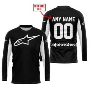 Custom name BraapGirls CUSTOM NAME RACING – LIMITED EDITION – ALPINESTARS – WHITE Alpinestars for motocross girls and dirt bike riders - Alpinestars view 1