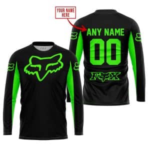Custom name BraapGirls CUSTOM NAME RACING – LIMITED EDITION – FOX RACING – GREEN Brands for motocross girls and dirt bike riders - Brands view 1