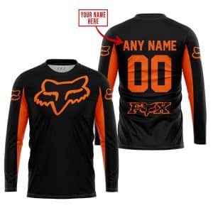 Custom name BraapGirls CUSTOM NAME RACING – LIMITED EDITION – FOX RACING – ORANGE Brands for motocross girls and dirt bike riders - Brands view 1
