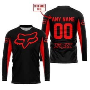 Custom name BraapGirls CUSTOM NAME RACING – LIMITED EDITION – FOX RACING – RED Brands for motocross girls and dirt bike riders - Brands view 1