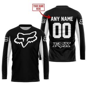 Custom name BraapGirls CUSTOM NAME RACING – LIMITED EDITION – FOX RACING – WHITE Brands for motocross girls and dirt bike riders - Brands view 1