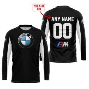 Custom name BraapGirls CUSTOM NAME RACING – LIMITED EDITION – BMW – WHITE BMW for motocross girls and dirt bike riders - BMW view 1